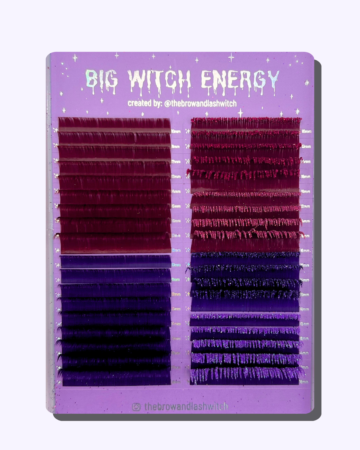 Big Witch Energy Lash Trays