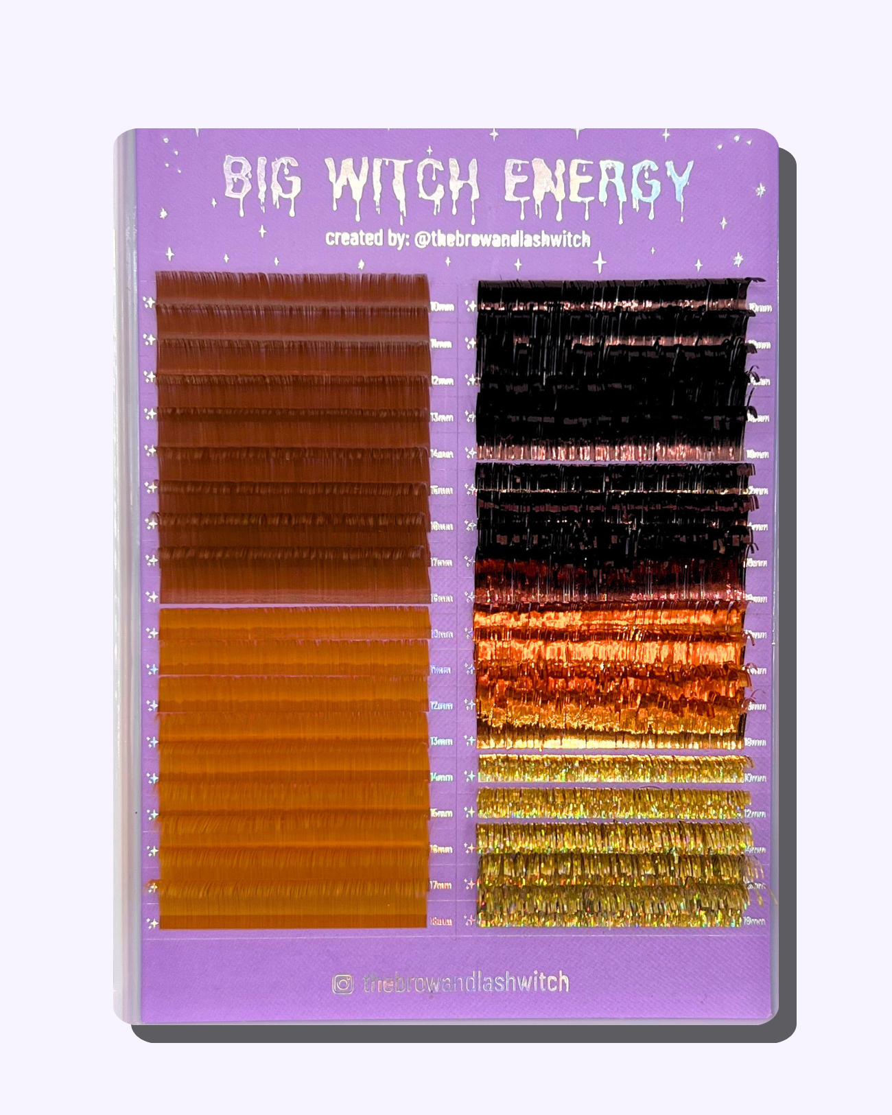 Big Witch Energy Lash Trays