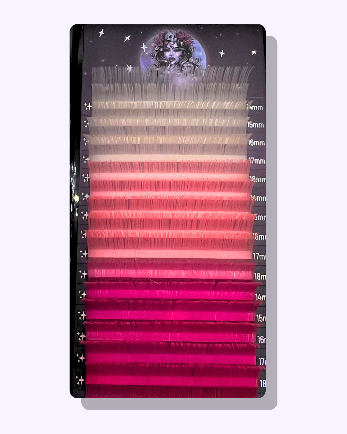 Mixed Color Lash Tray